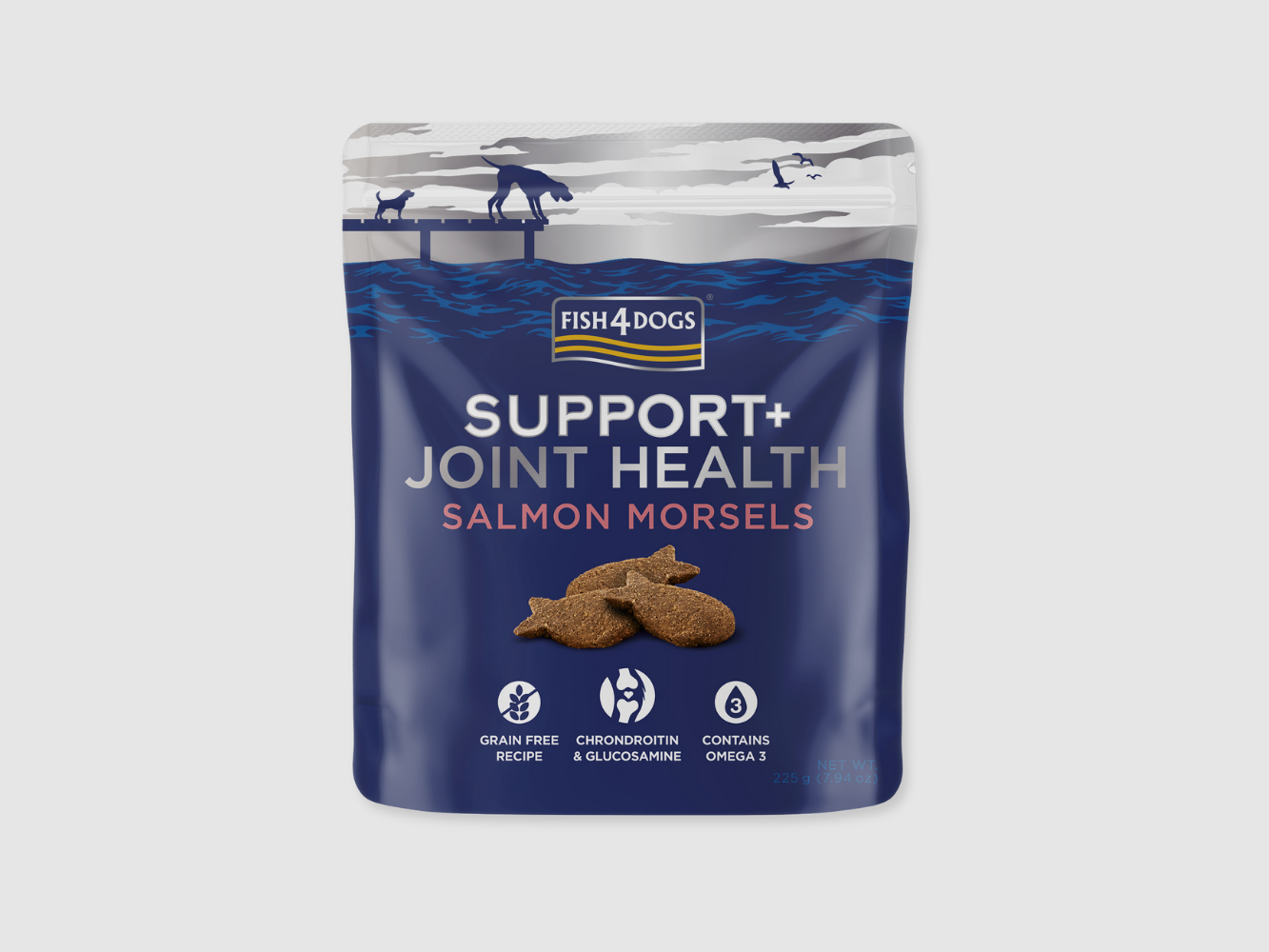 Support+ Gelenkgesundheit - Lachshäppchen 225 g, Bild 1 von 3