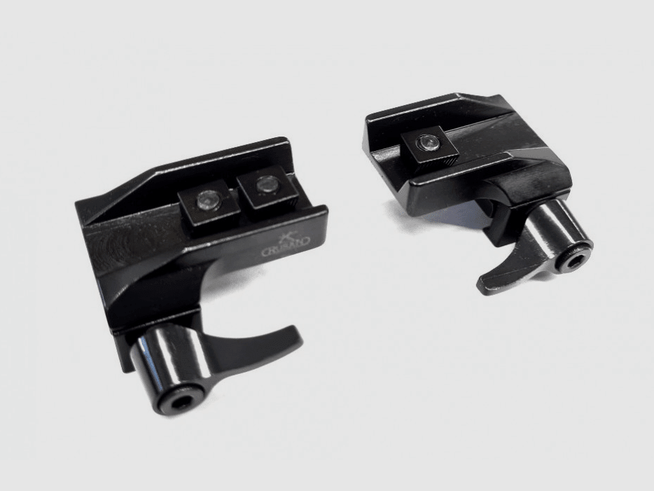 Rusan quick-release mount two-part