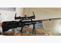 Evanix Max Air II .30 (7,62 mm) PCP Druckluftgewehr Set – GoGun (F-Zeichen) + Element Optics + Sportsmatch + Schalock + Zubehör (Inkl. Rechnung)