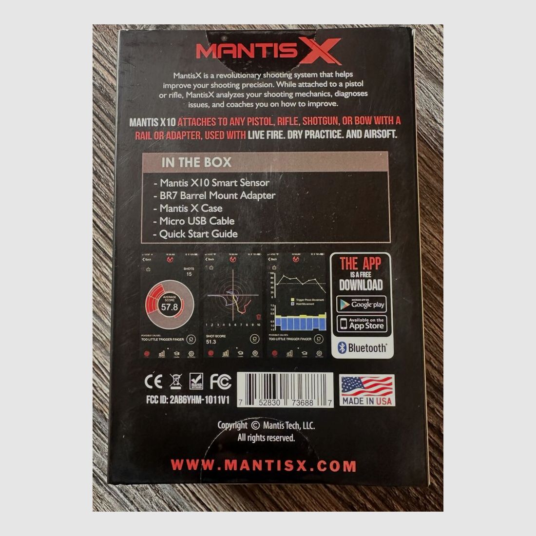 System Strzelania Mantis X10