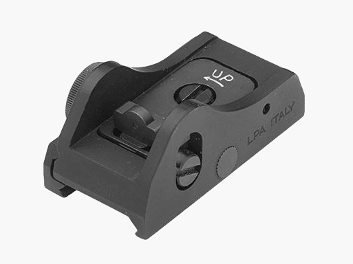 LPA Tactical Ghost Ring-Visier mit Ø 2,0 mm Lochkimme für Picatinny/Weaver
