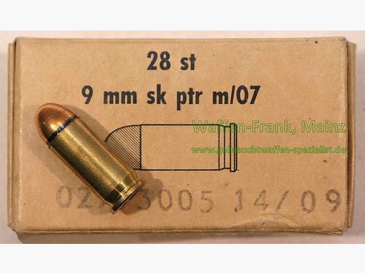 Svedese, proiettili per pistola sconosciuti
