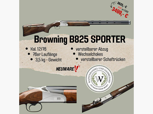 Browning B825 Sporter 12/76