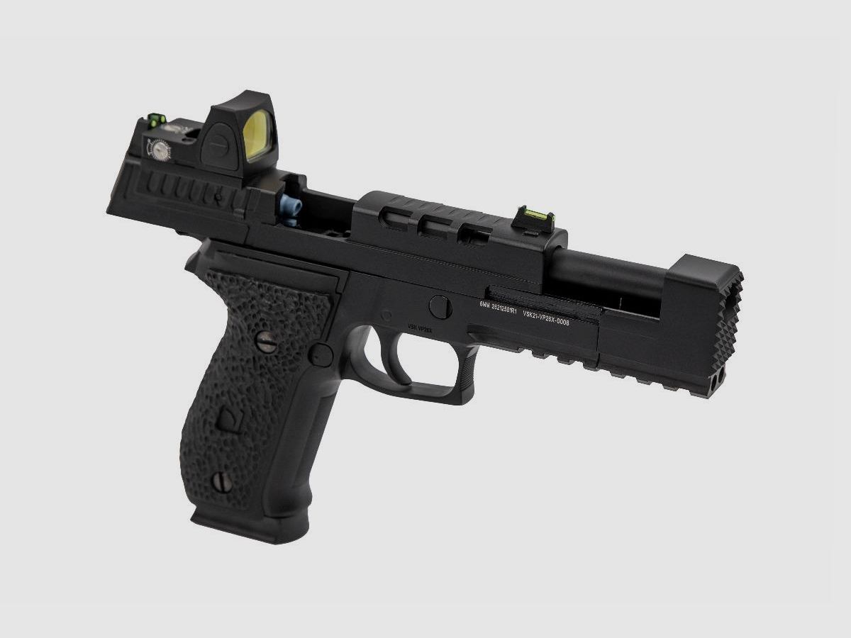 REPLIK VORSK GBB GAS VP26X SCHWARZ 1,0J + ROTPUNKTVISIER BDS, Bild 2 von 4