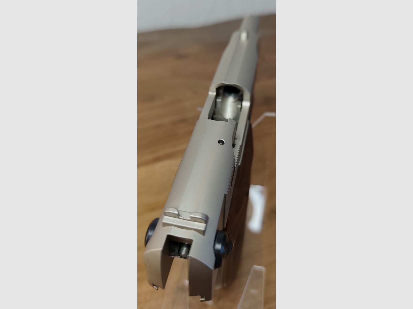 Walther P 88 Compact PTB 764 Nickel Kaliber 9mm Knall P.A.K Sehr guter Zustand