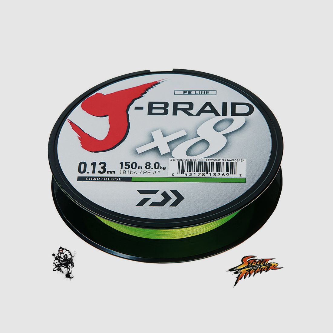 Daiwa J Braid X8 mehrfarbig 150 m, Bild 2 von 2
