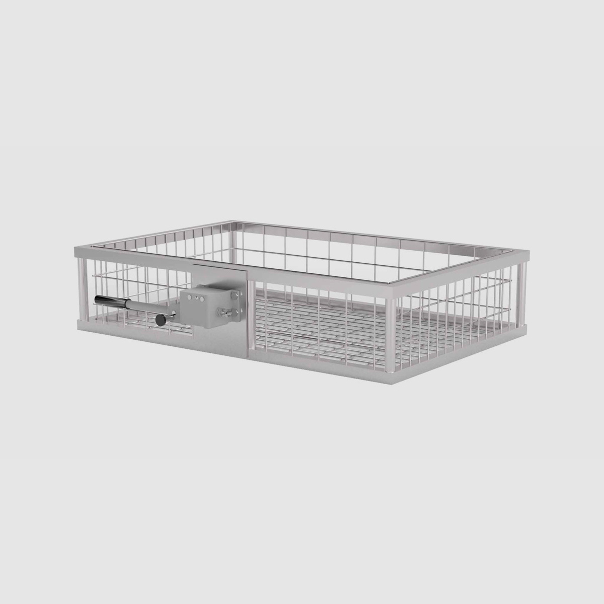 Eurohunt Heckträger verzinkt 890 x 585 x 200 mm mit Schnellkupplung