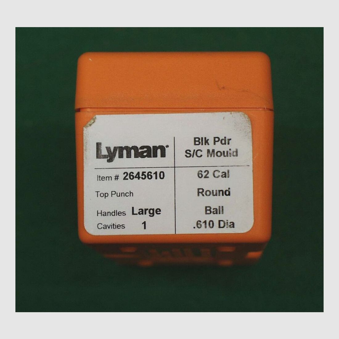 Lyman	 Kokille Kal.610