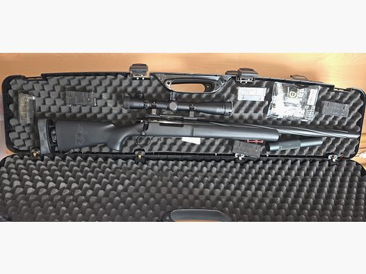 Novritsch SSG 24 airsoft with 5 magazines replacement spring scope