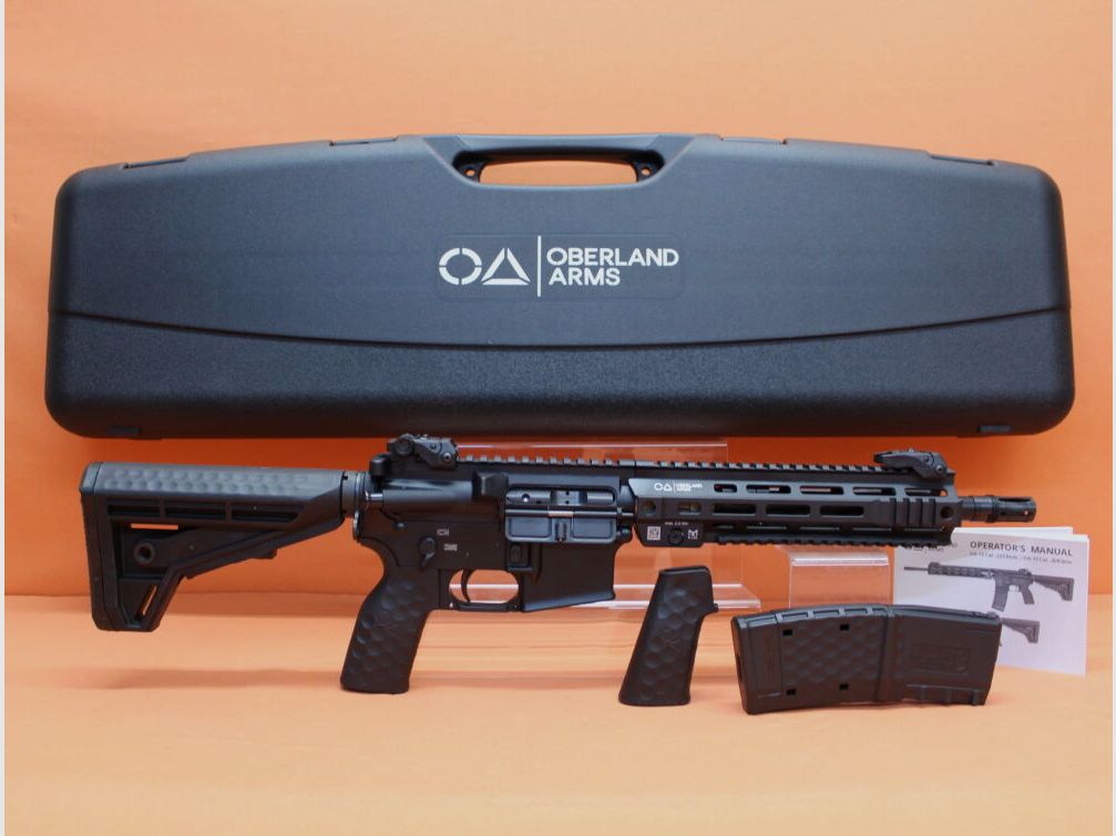 Oberland Arms Ha.Büchse .300AAC Blackout Oberland Arms OA-15 M10 Systeem AR-15 10,7" loop/ M-LOK/ schuifkolf