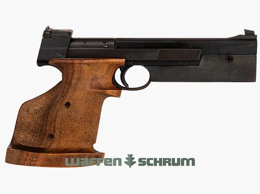 Hämmerli 208 .22lr, sportgreep rechts, 2e magazijn, diverse reserveonderdelen, gebruiksaanwijzing, looplengte: 150 mm