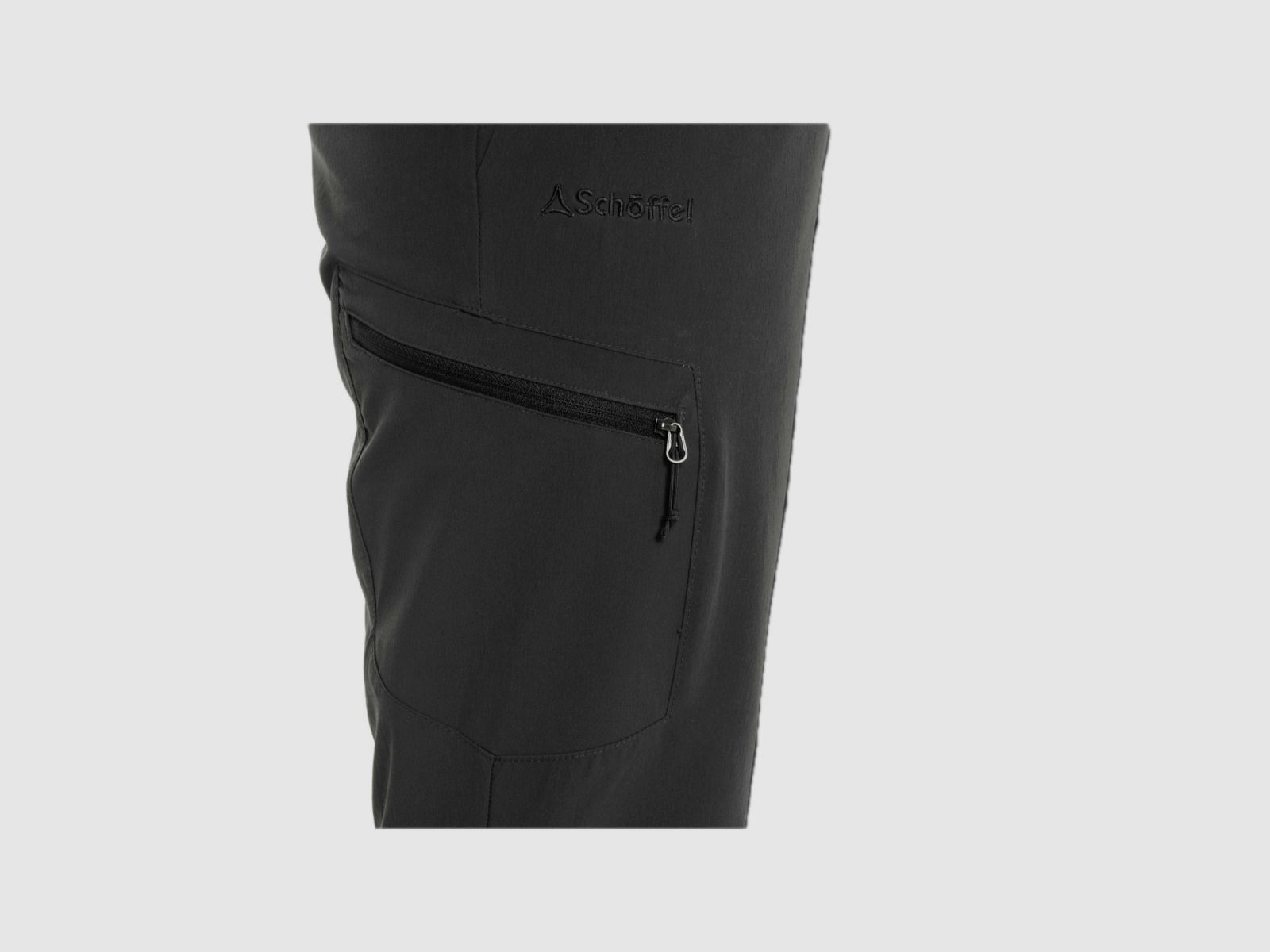 SCHÖFFEL Pants Ascona lightweight & comfortable summer hiking pants Gray