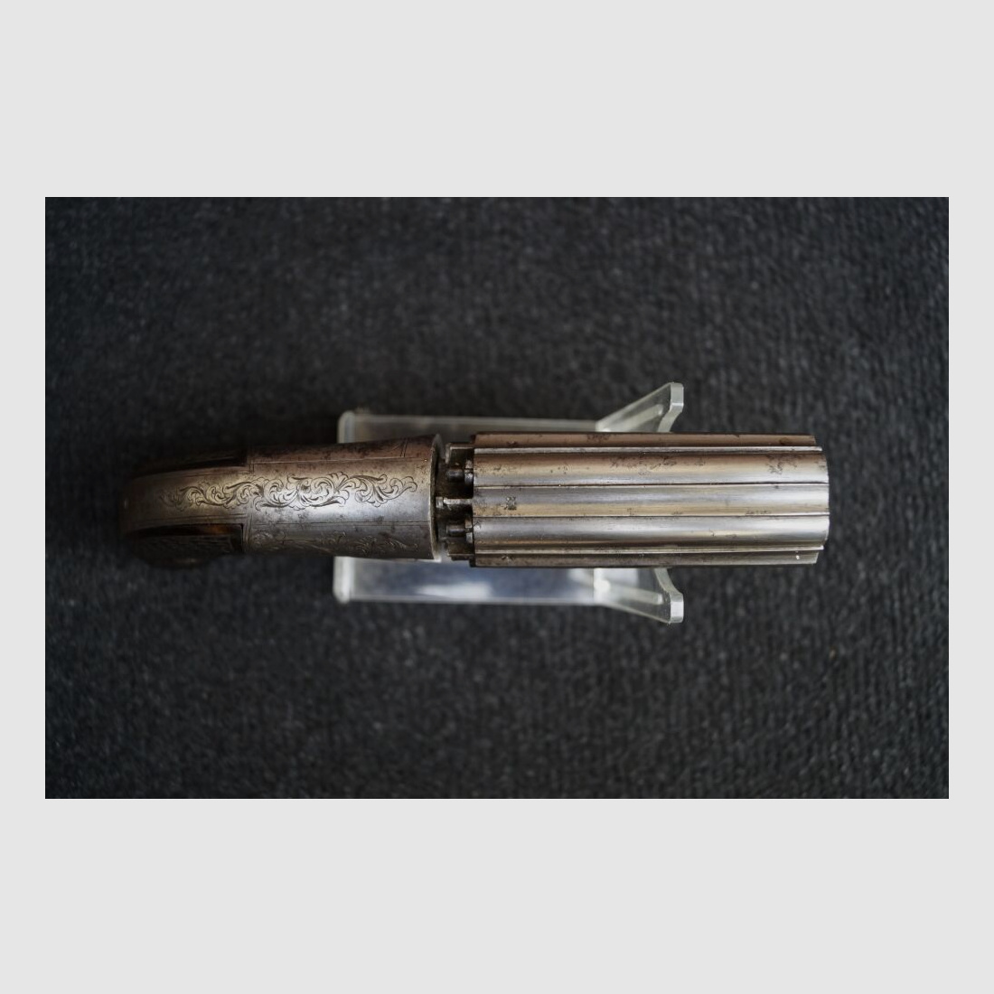 Rewolwer Pepperbox na kapiszony J.R. Cooper Under-hammer 6 strzałów