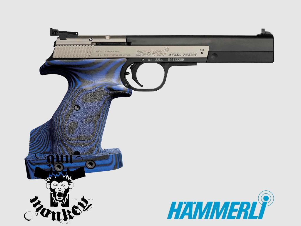 Pistola Hammerli X-Esse Sport SF (6") cal. .22LR empuñadura talla L