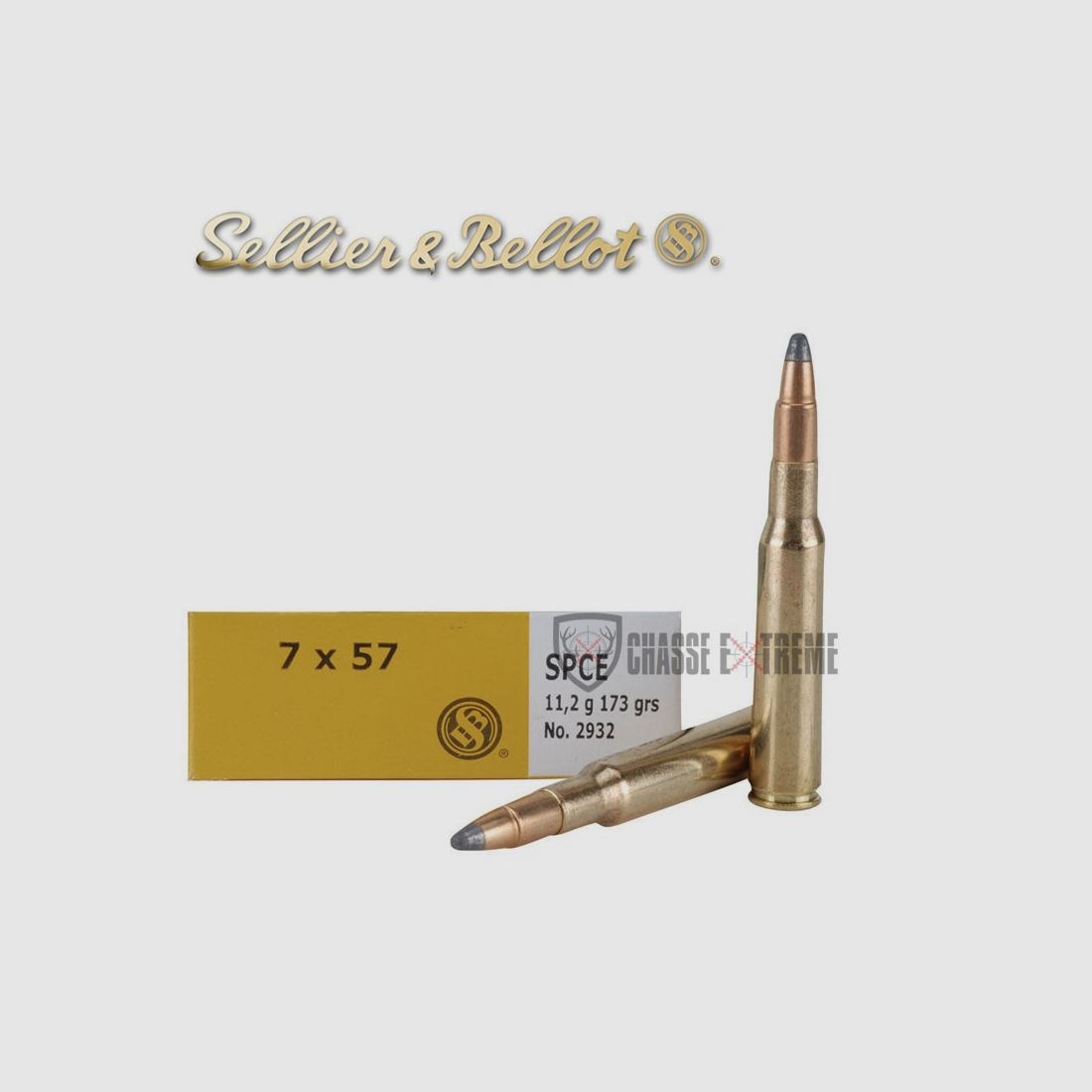 20 Patronen S&B Kal. 7×57 173gr SPCE