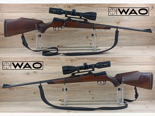 Mauser Mod. 66, Mauser 66, cal. 7x66SEvH, 7x66 SE v. H. *with Steiner optics & illuminated reticle*