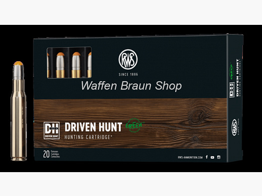 RWS .30-06 Springf. Driven Hunt 10,7g 20 Stück