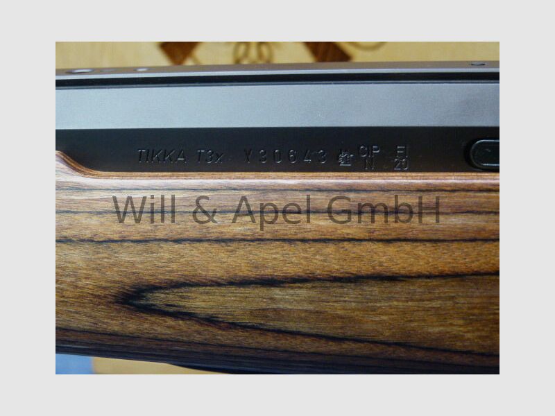 Tikka T3x Lite z brązową kolbą GRS Thumbhole