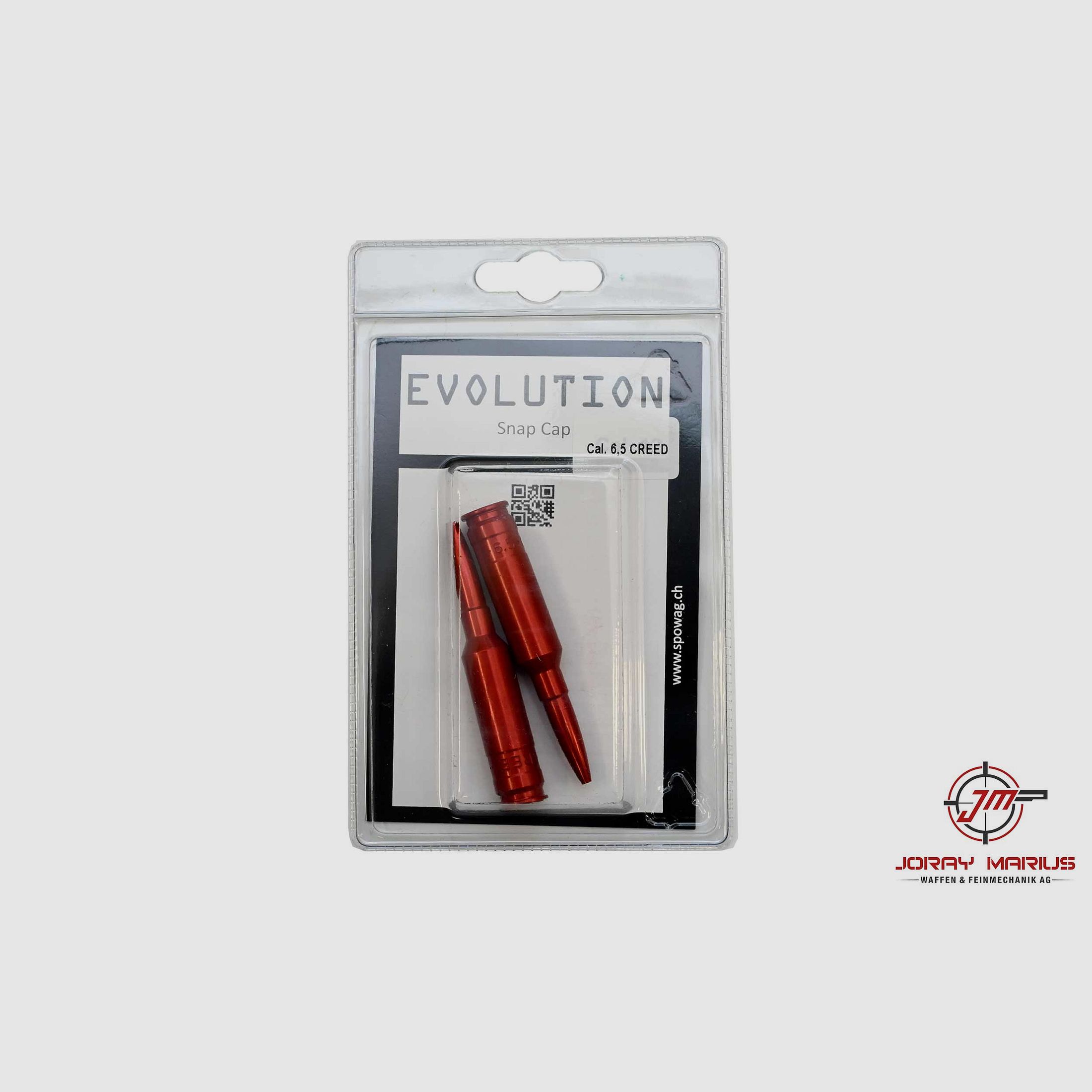 Evolution Snap Caps 6.5 Creedmoor, 2 pcs.