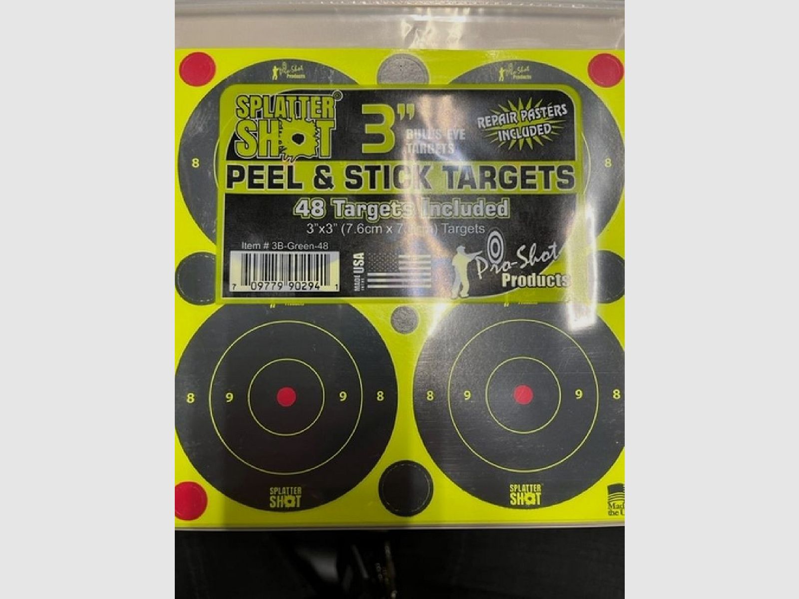 PRO SHOT ZIEL 3X3 ZOLL, Bild 1 von 2