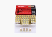 .38 Special 158grs. 10.2 grams FMJ full metal jacket flat nose IMMEDIATELY AVAILABLE - .38 Special