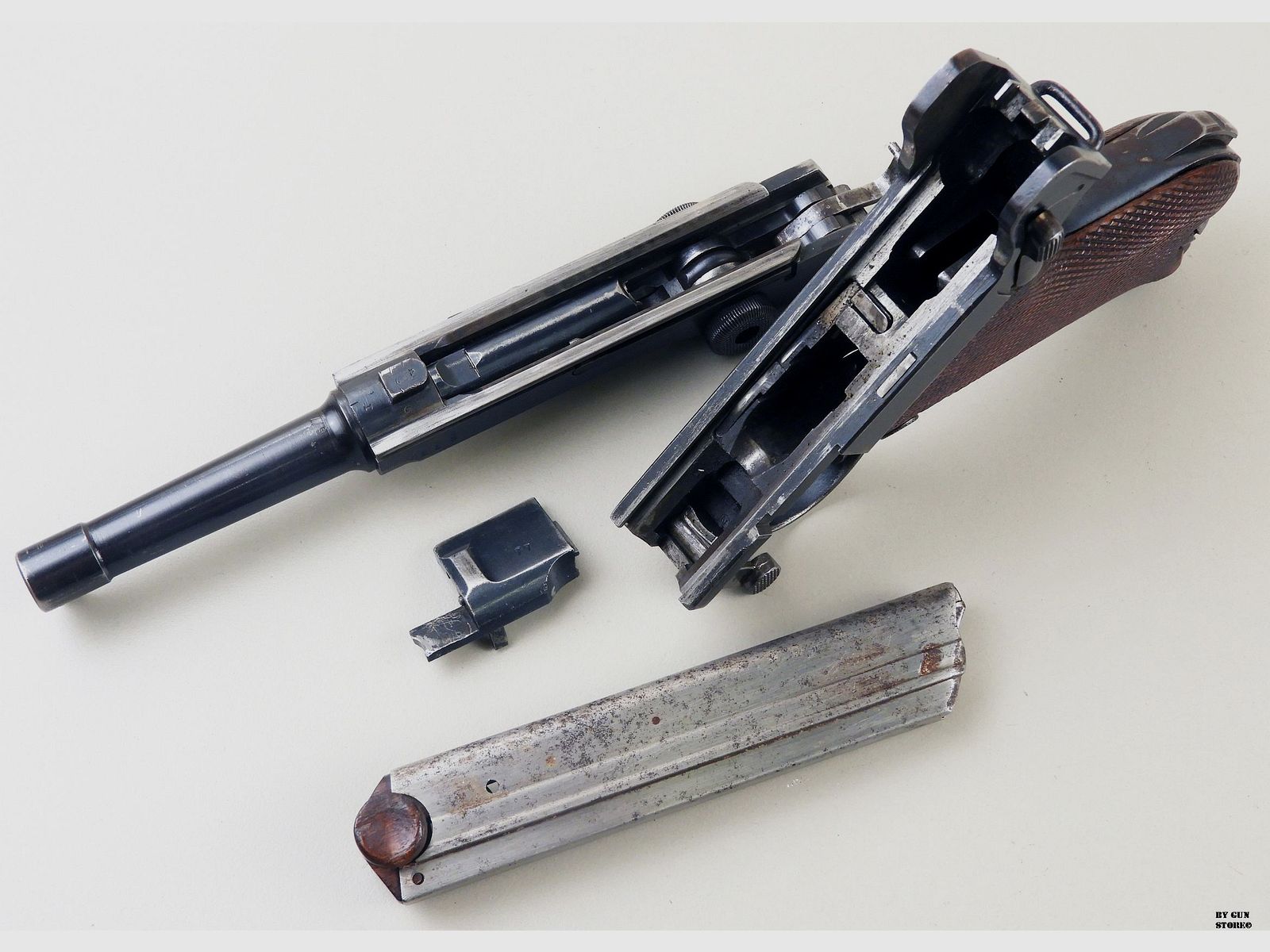 DWM pistol mod. Luger P08 cal. 9×19 matr. 677A, image 14 of 17