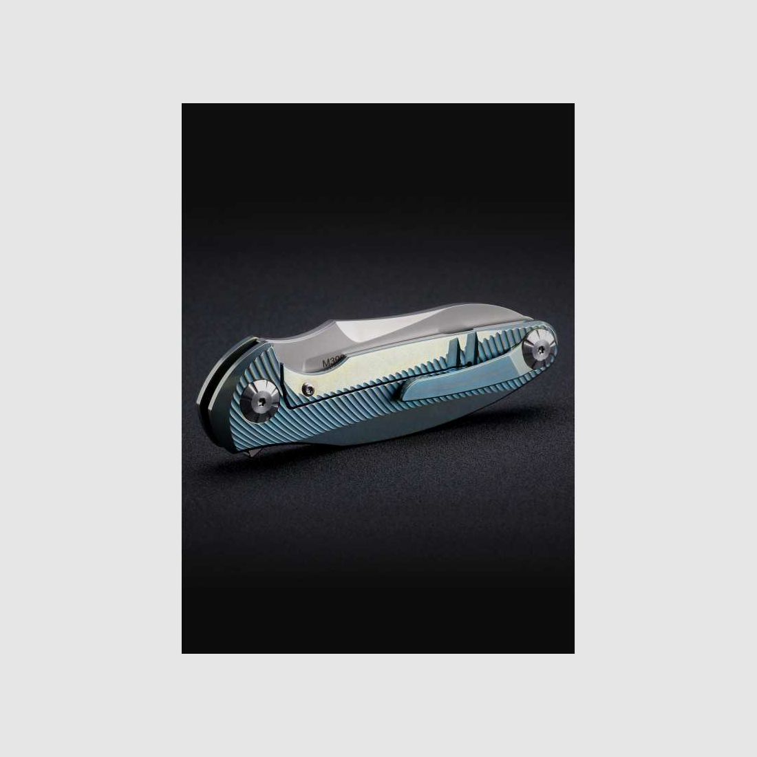 Rikeknife 1503-GB Taschenmesser Gold/Blau