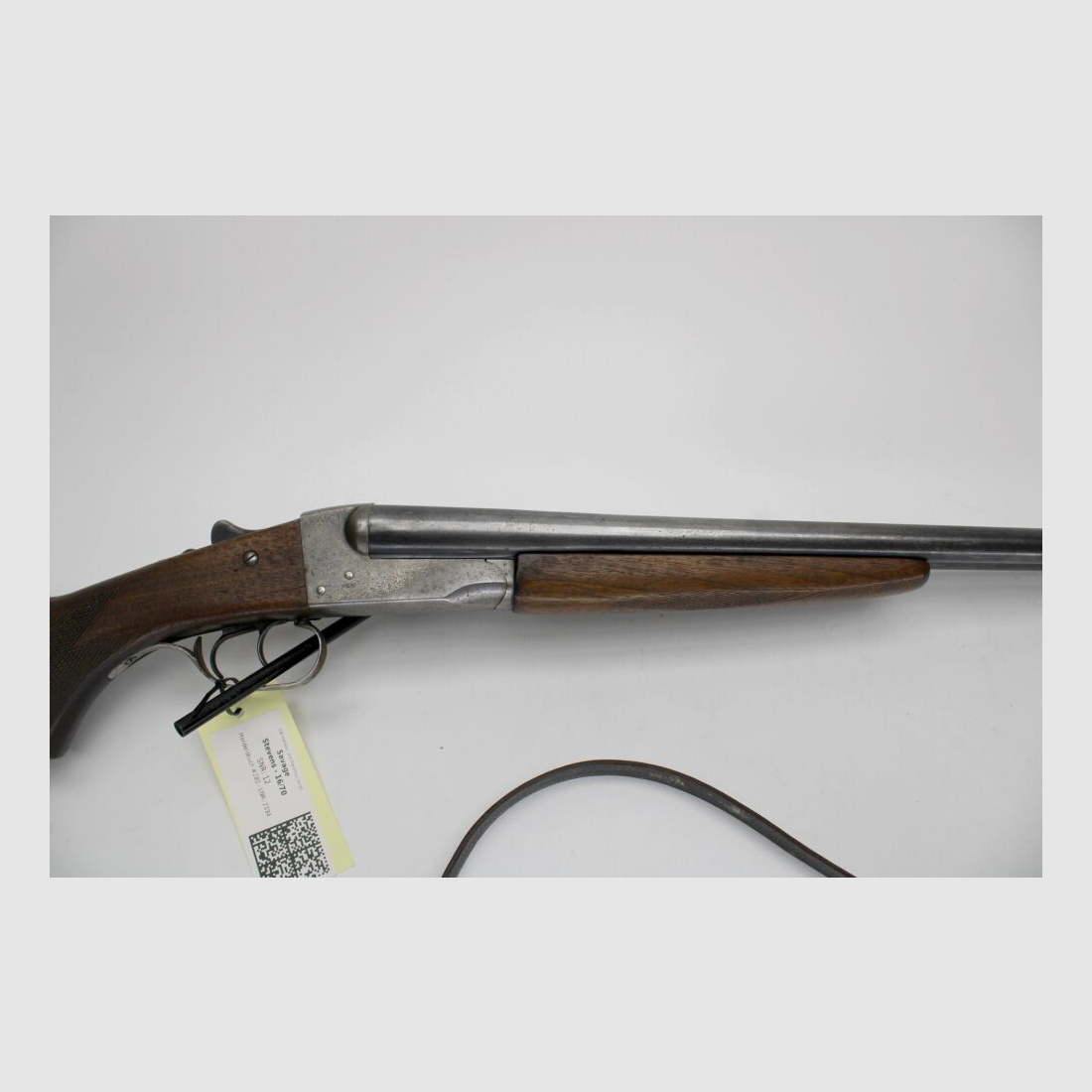 Double shotgun Stevens Savage Arms 16/70