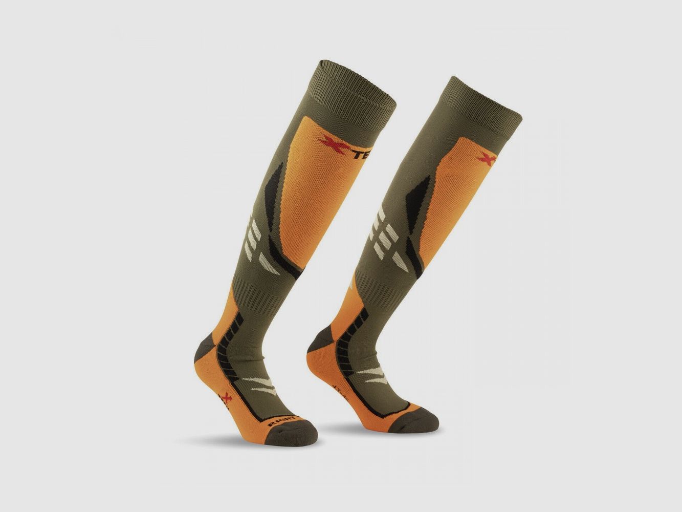 Calze XTECH tecniche sportive invernali X-ORANGE