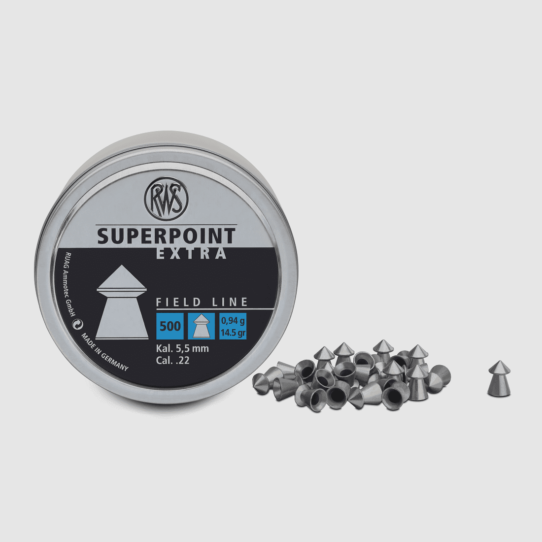 RWS S-POINT Diabolo 5.5 mm 0.94 g 500 pcs