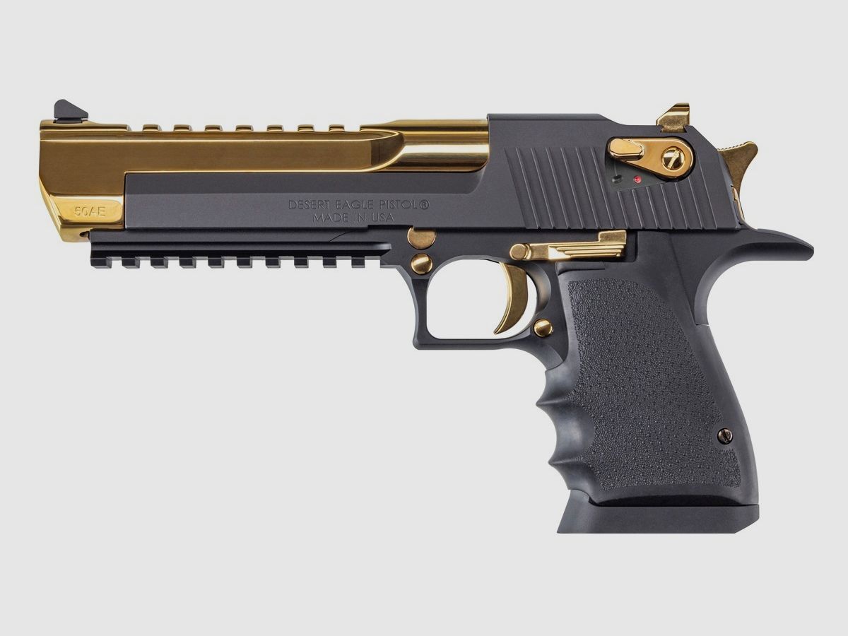 Desert Eagle XIX 6" Black/Titanium Gold L6