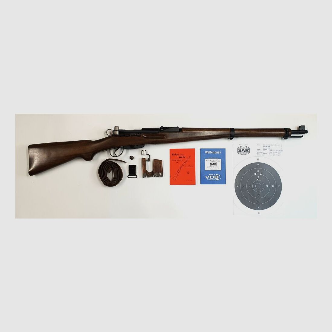 Schwaben Arms GmbH - Nieuwe productie - Repetitiegeweer SAR K31 SPORTMATCH in kaliber 308win. vergelijkbaar met Zwitserse K31