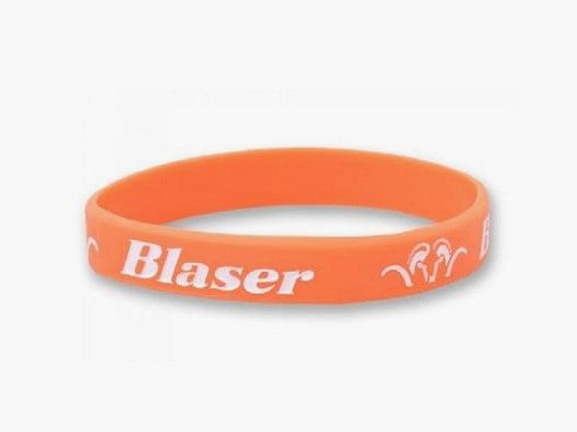 Bracciale in silicone Blaser arancione