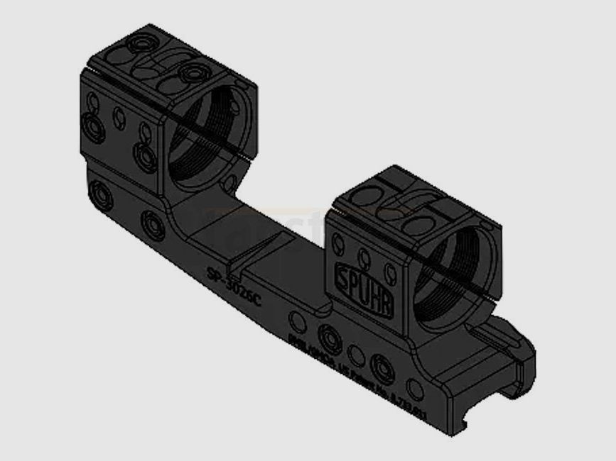 Spuhr Cantilever Mount 30 H32mm/1.26 Inch 0MIL Picatinny Gen3