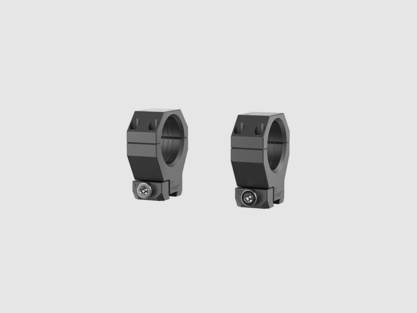 Audere PSR D-Ringe 30mm schwarz H34mm