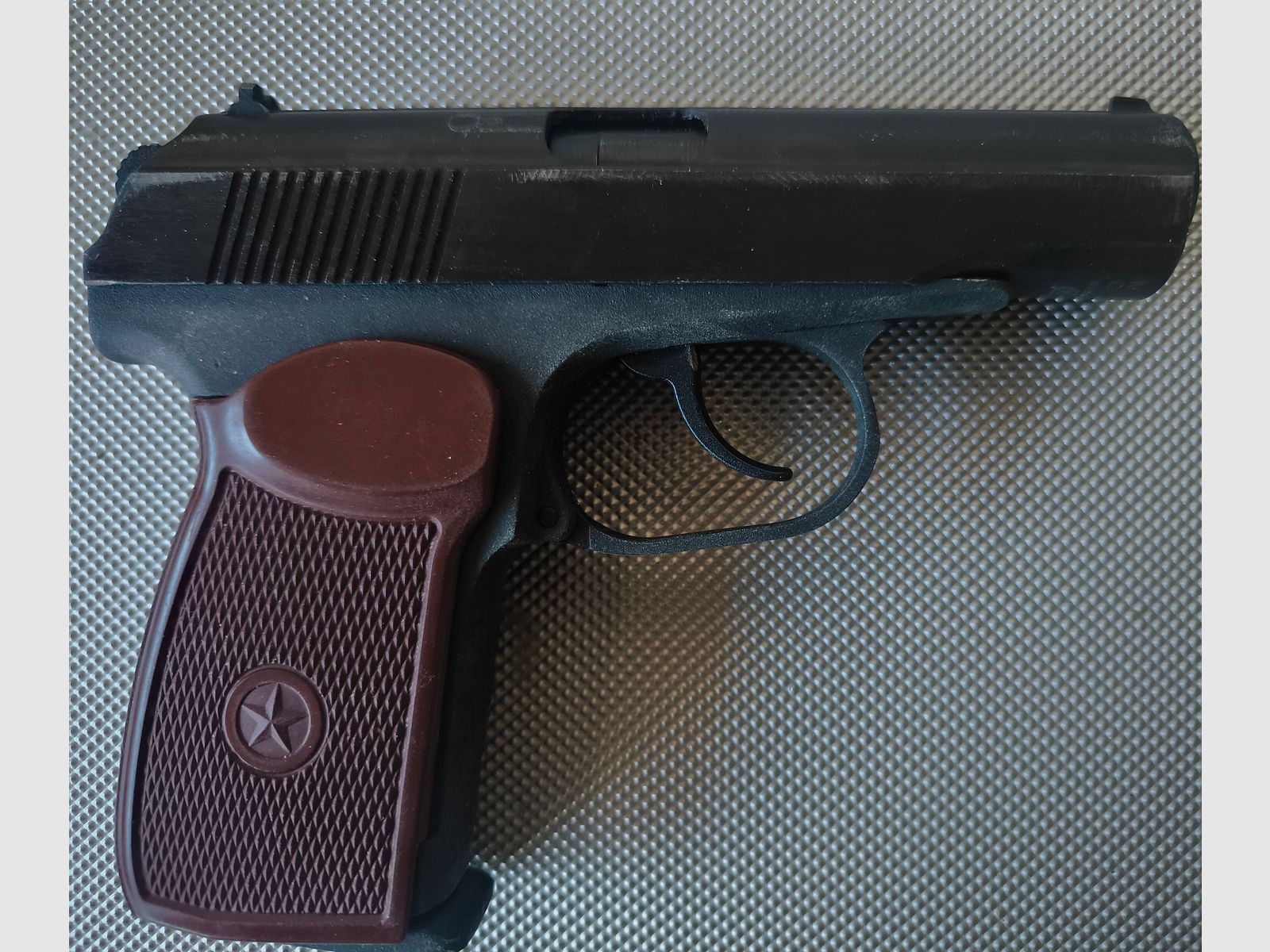 ⚠️ Achtung Plinker & Makarov Fans / Echte Rarität!! Baikal-Makarov MP- 654K Made in Russia & MDI-Braunes Leder Holster!! +1Dose 4,5mmStahlk. 