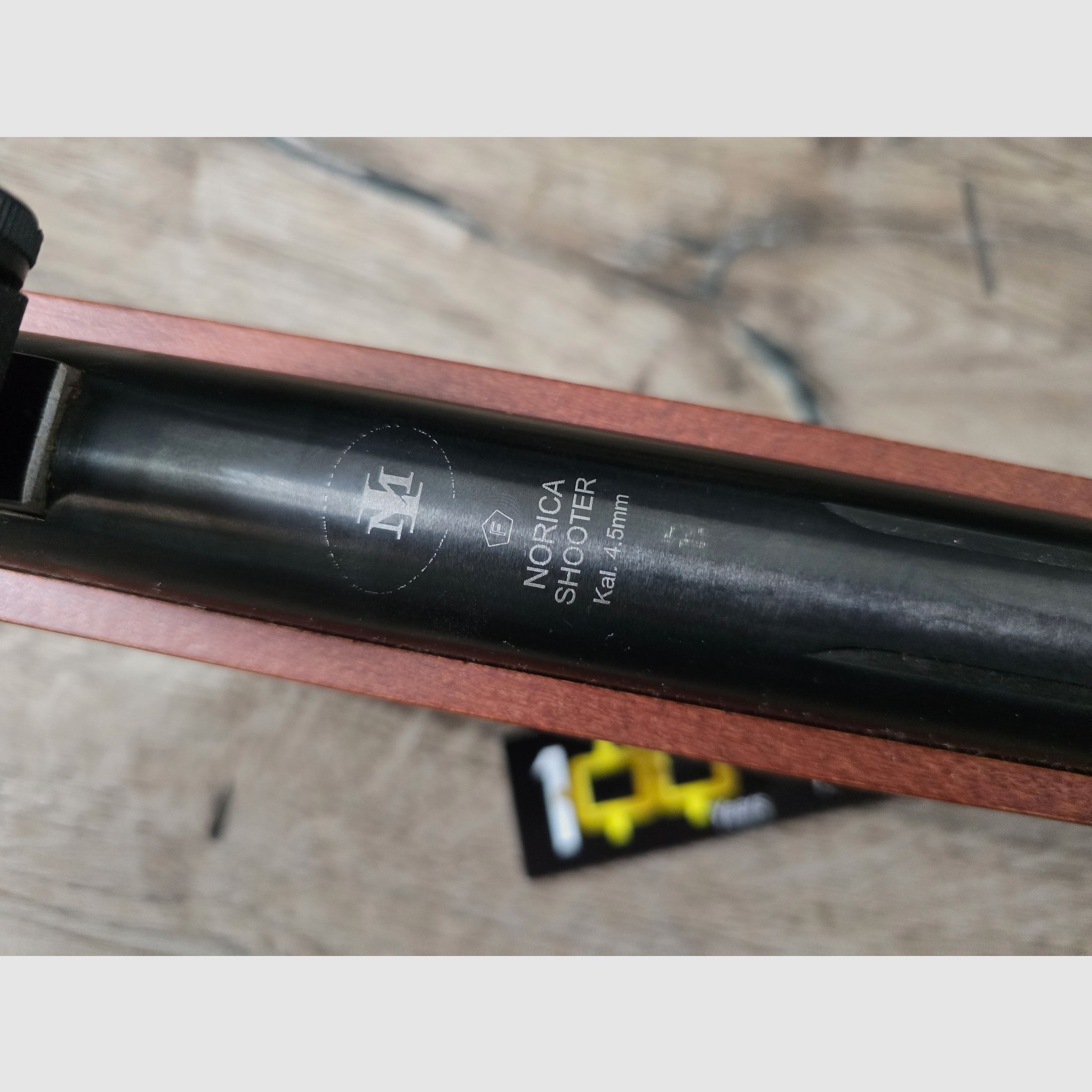 Norica Shooter air rifle 4.5 mm – 7.5 J – NEW – F-mark – original packaging
