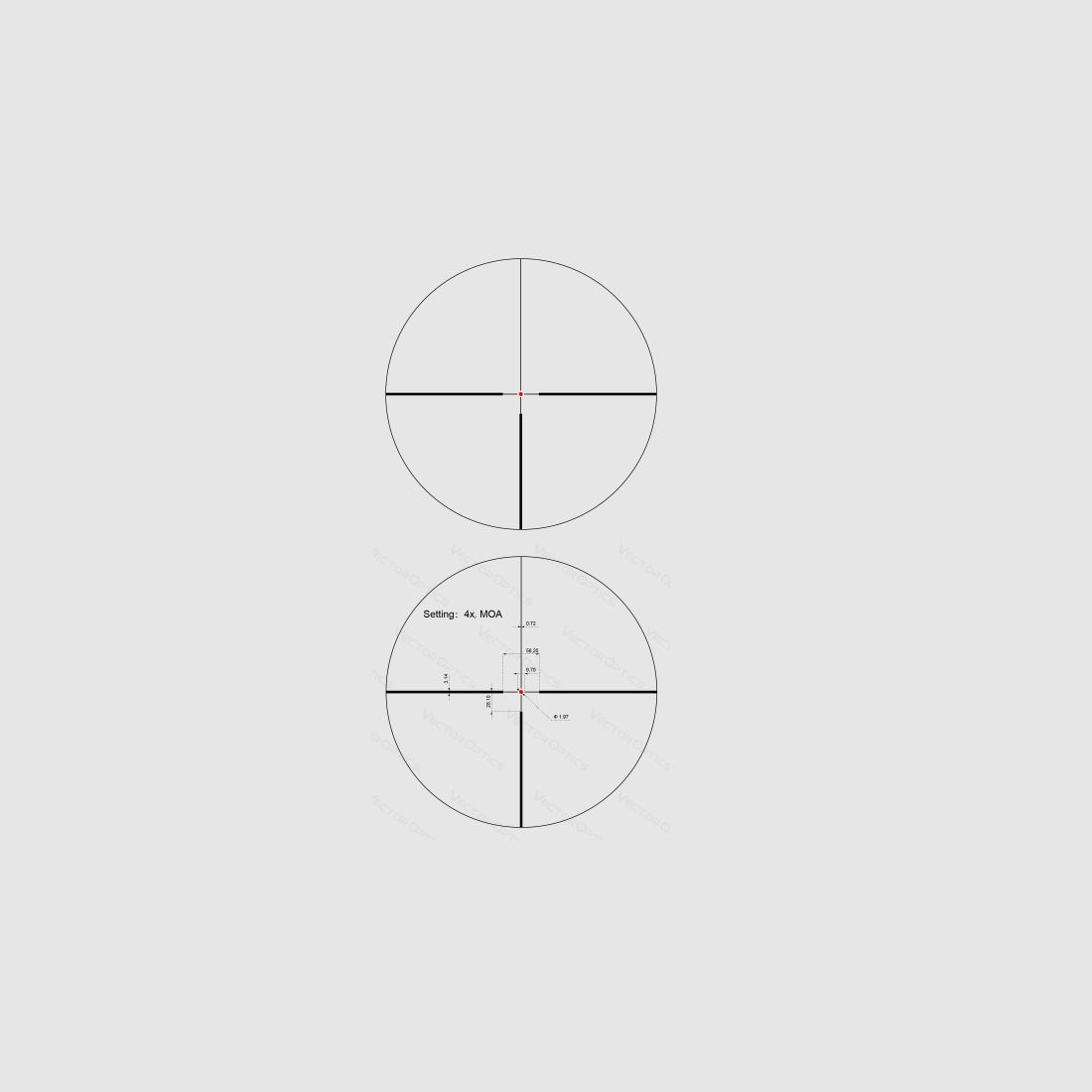 Zielfernrohr VECTOR OPTICS CONTINENTAL 1-8X24 ED, Bild 2 von 2