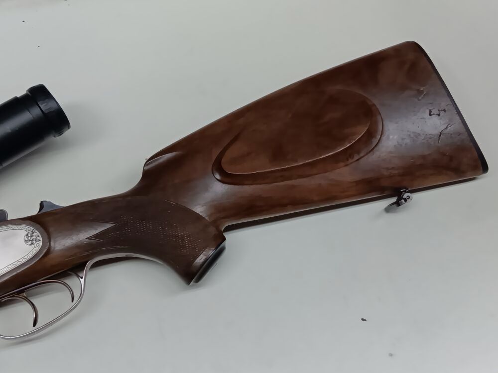 Heym Doppelbüchsdrilling Mod. 37 B