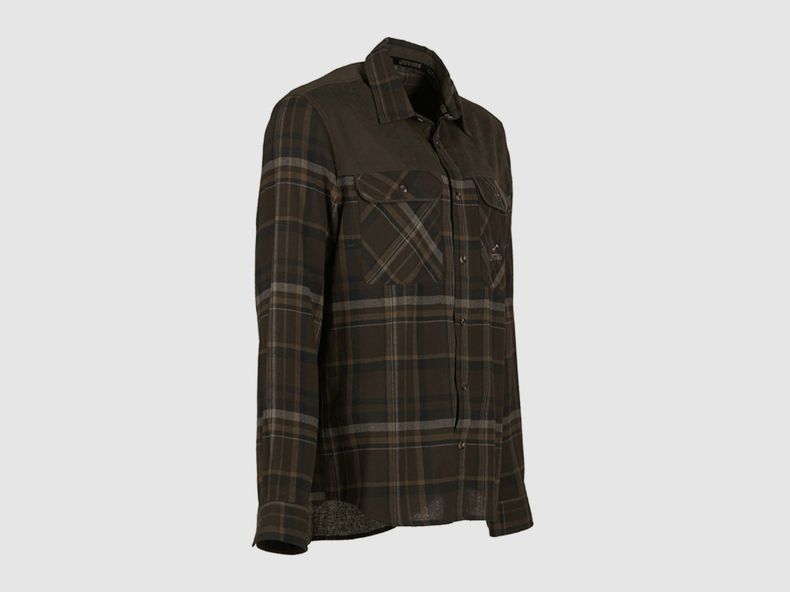 UNIVERS – FLANELLJACKE MIT SCHOTISCHER SUEDE, Bild 4 von 5