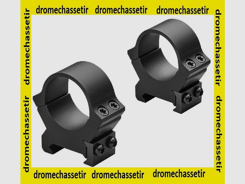 set di 2 anelli Leupold PRW2, medio, diametro 30mm, nero opaco, rif 174084