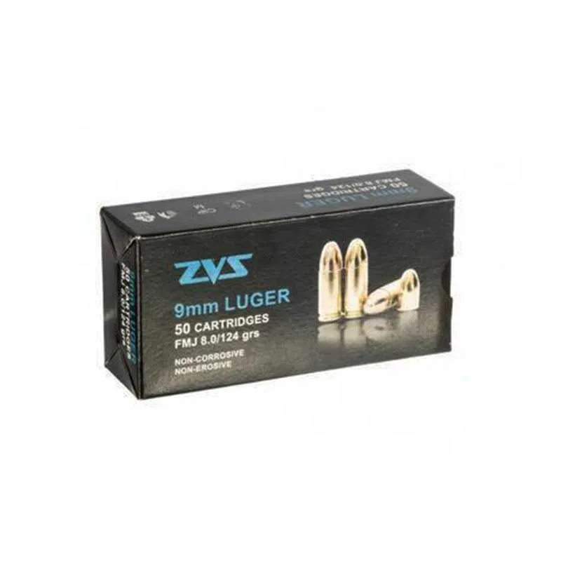 Amunicja ZVS 9 mm Luger 8,0g