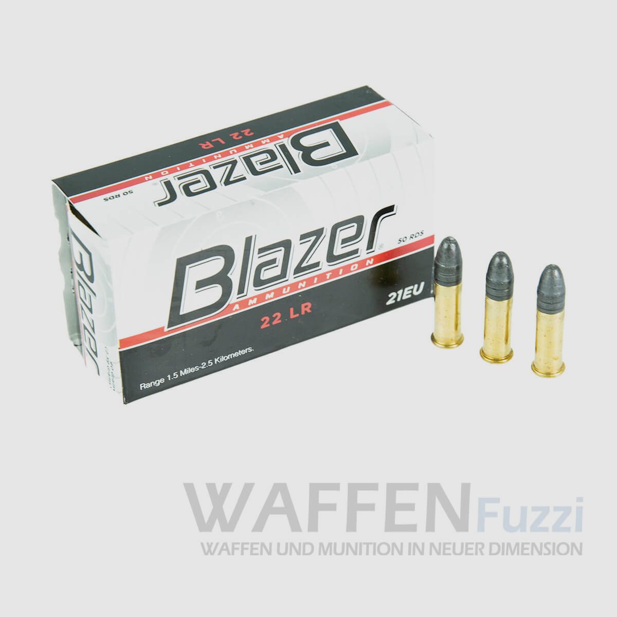 CCI Blazer 40gr. LRN HV Kaliber .22lfb 500 Schuss