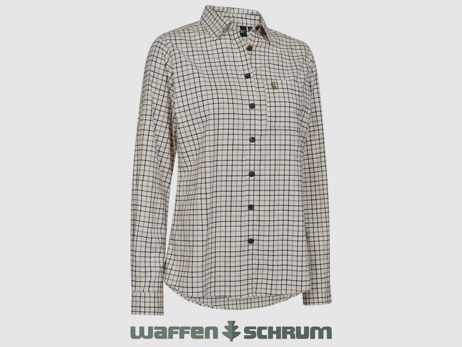 Deerhunter Blouse Grace Beige Check