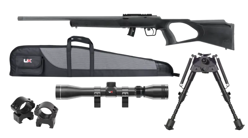 Pack Carabine Régent RBA1 + lunette 3-9×40 + bipied + housse + 100 munitions, image 1 sur 12
