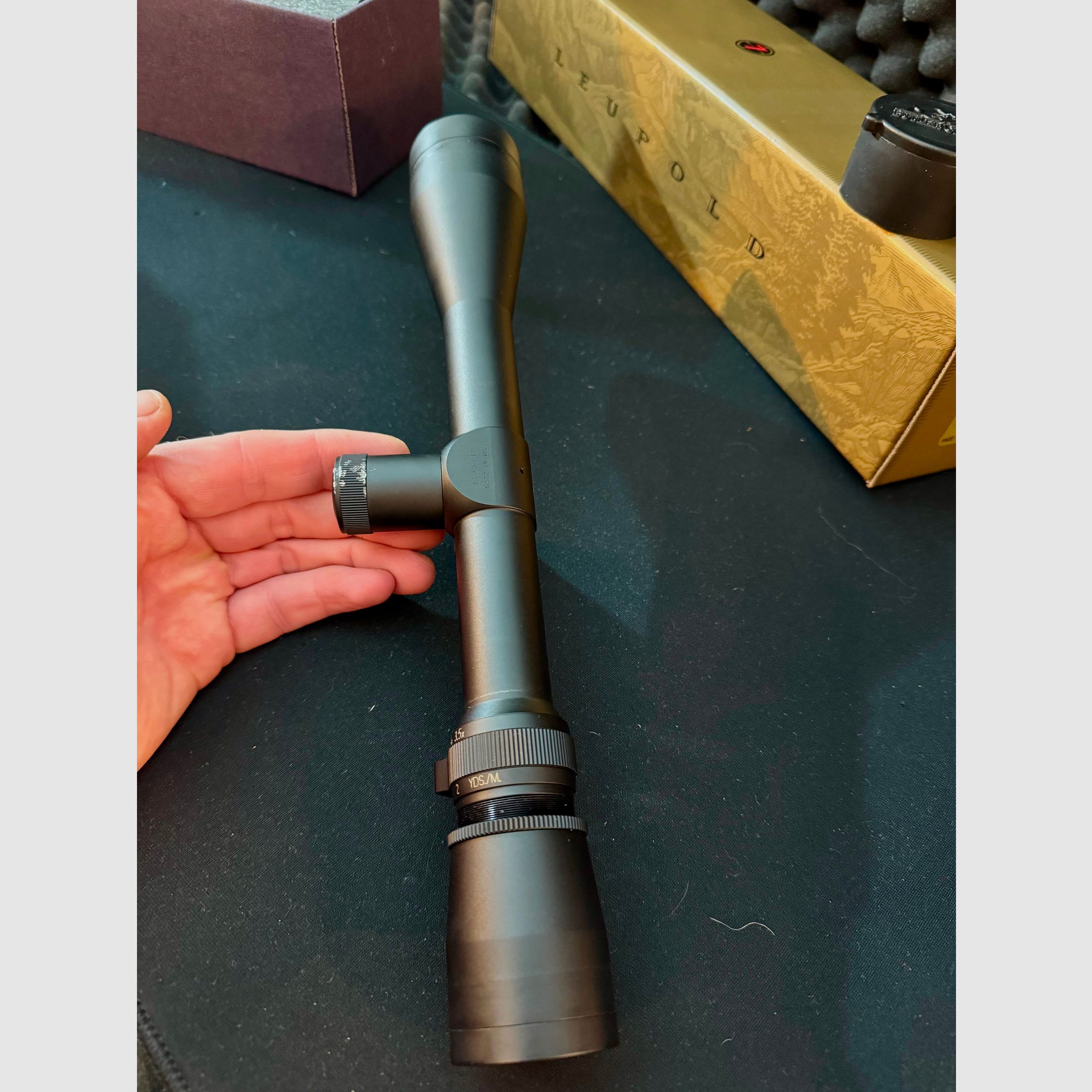  Leupold Vari-x III 3.5-10x40 Target Tactical 45266 in OVP, Restgarantie - 30 Jahre (Kaufdatum 29.11.2001)