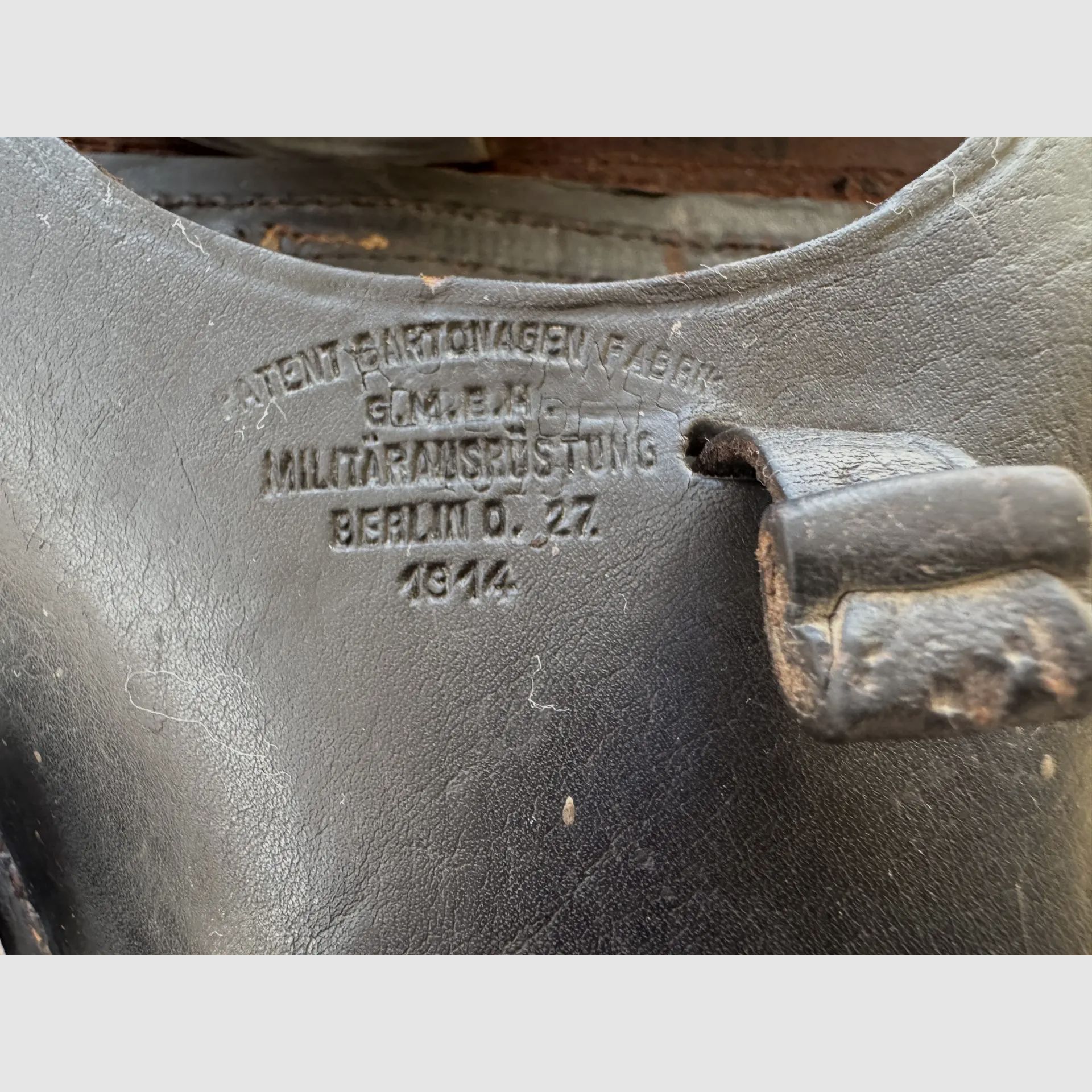 Luger P.08 (DWM 1916) nummerngleiches Komplettset: Pistole, Magazin und Lederholster