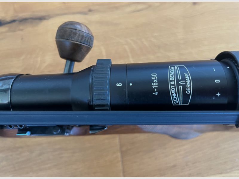 Repetierbüchse Büchsenmacherei Niesser Linksschaft 308 Win mit S&B 4-16x50 Absehen: Fine Crosshair