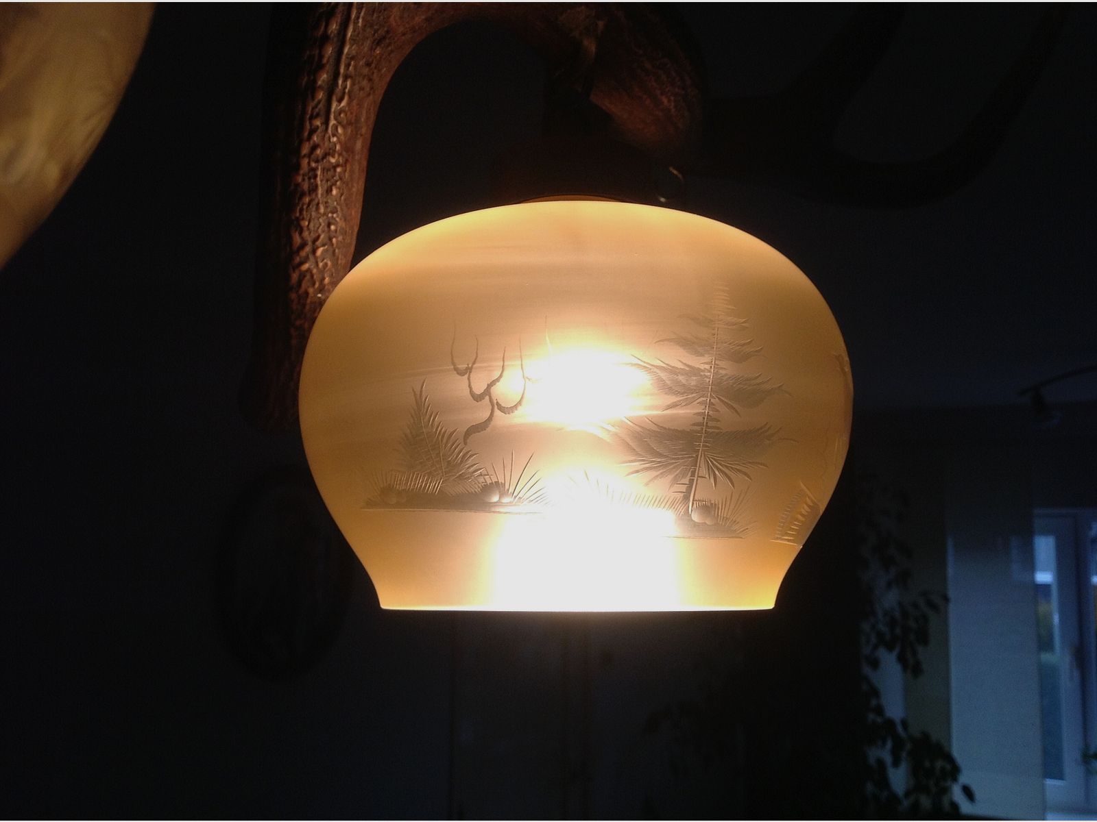 Hanglamp Edelhert 3 lampen, afbeelding 5 van 5