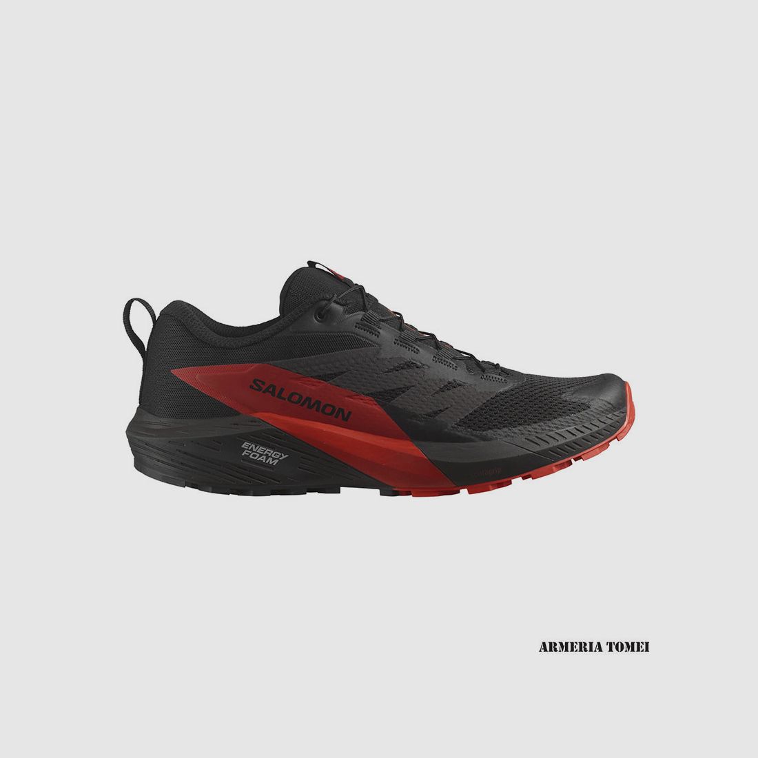 SALOMON – HERREN – SENSE RIDE 5 Schwarz / Feuriges Rot / Schwarz, Bild 1 von 8
